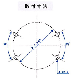 取付寸法